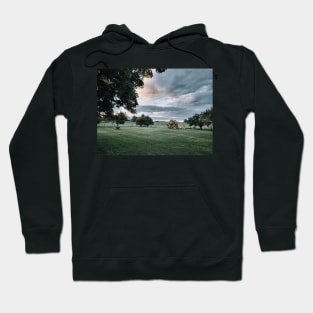 Dream Yard with Dramatic Sky Photography V2 Hoodie